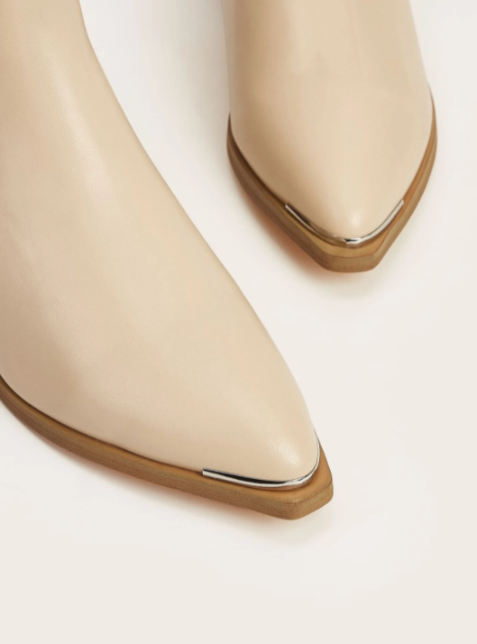 Minimalist Braided Design Chelsea Boots