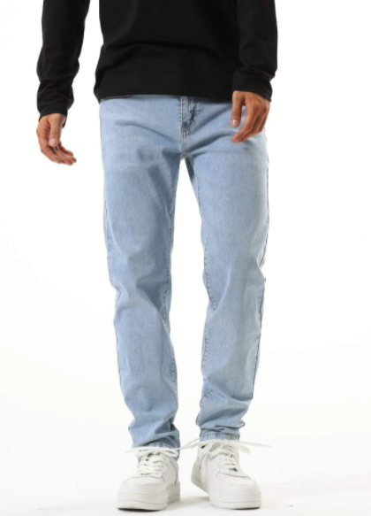 Men Slant Pocket Jeans