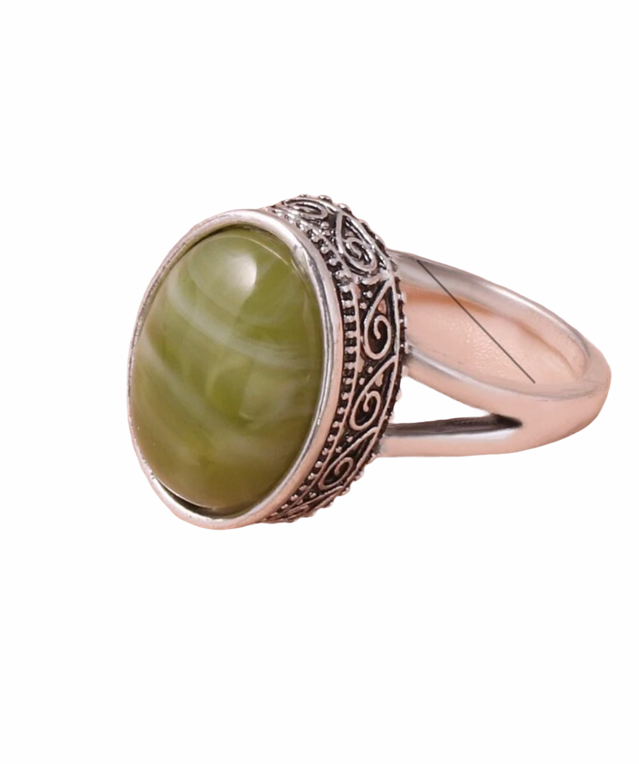 Geometric decor ring. Size 8. - Christina’s unique boutique LLC