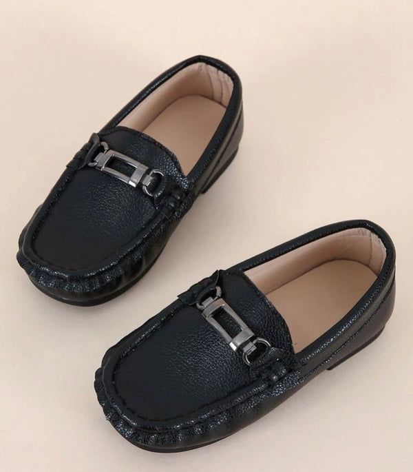 Toddler boys snaffle decor loafers