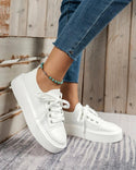 Lace-up front skate shoes