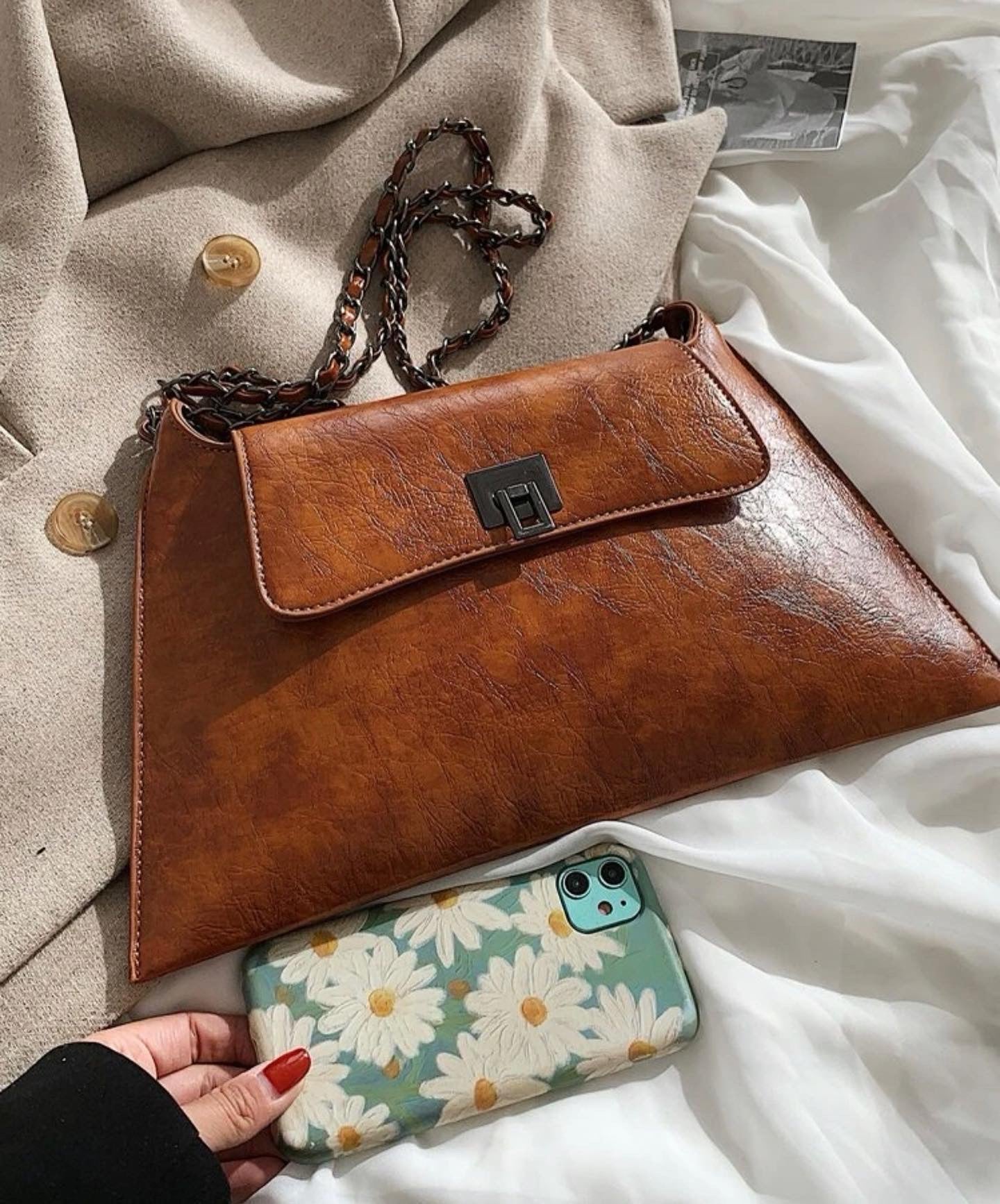 Large capacity flap novelty bag