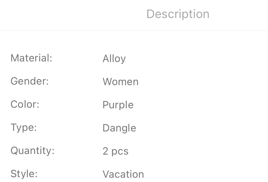 Leaf & disc drop earrings