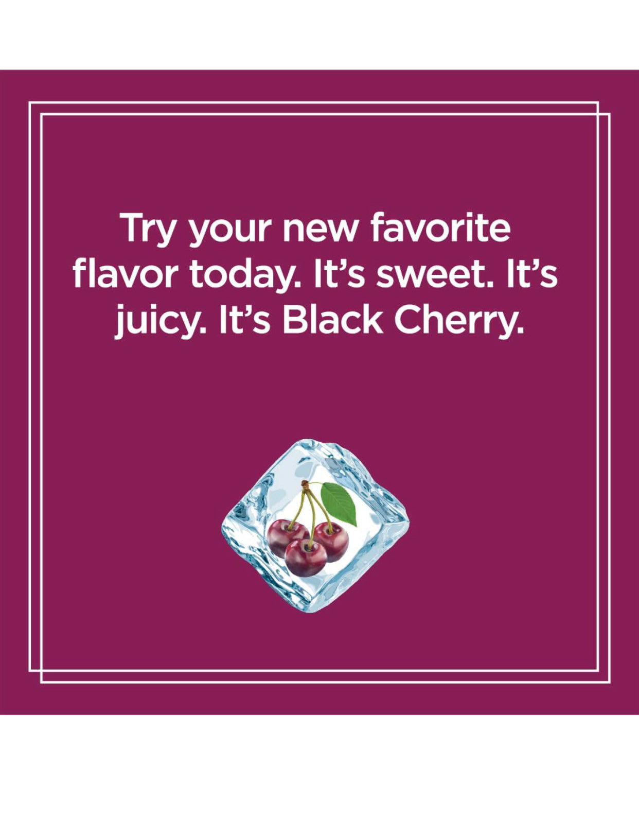 Sparkling Ice, Black Cherry Sparkling Water