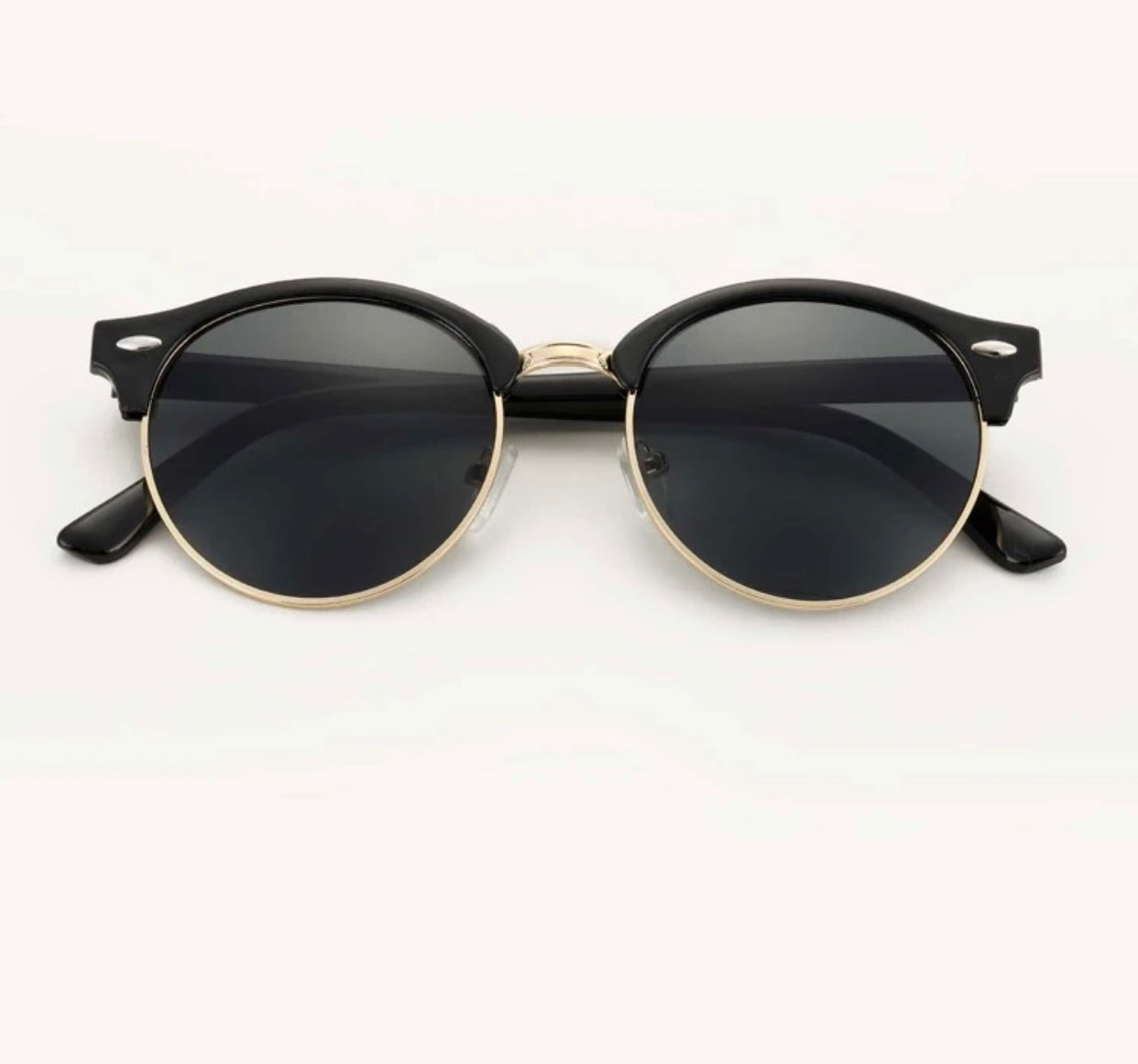 Men’s round frame sunglasses - Christina’s unique boutique LLC