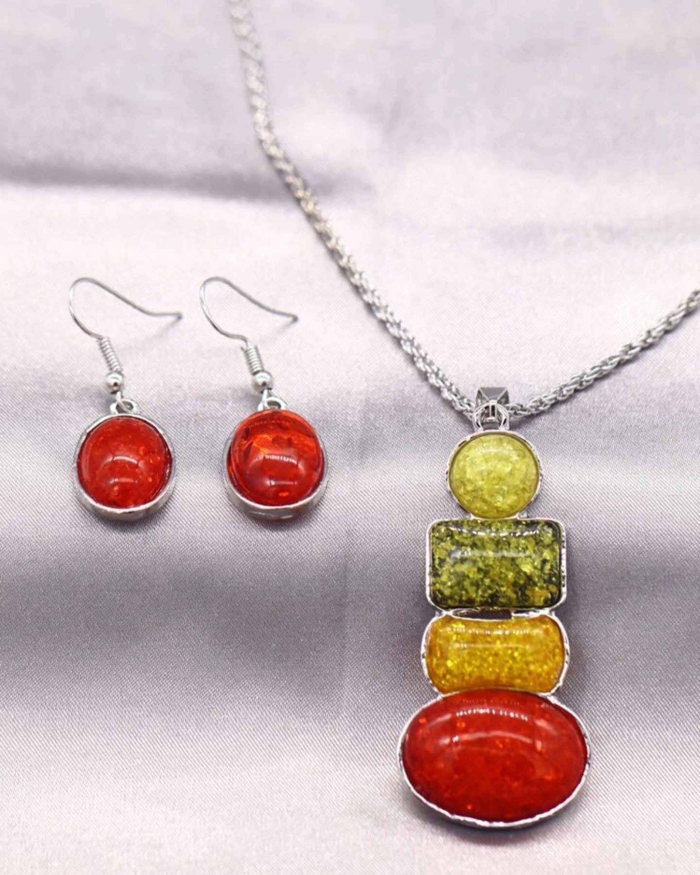 Women’s 3 piece geometric jewelry set