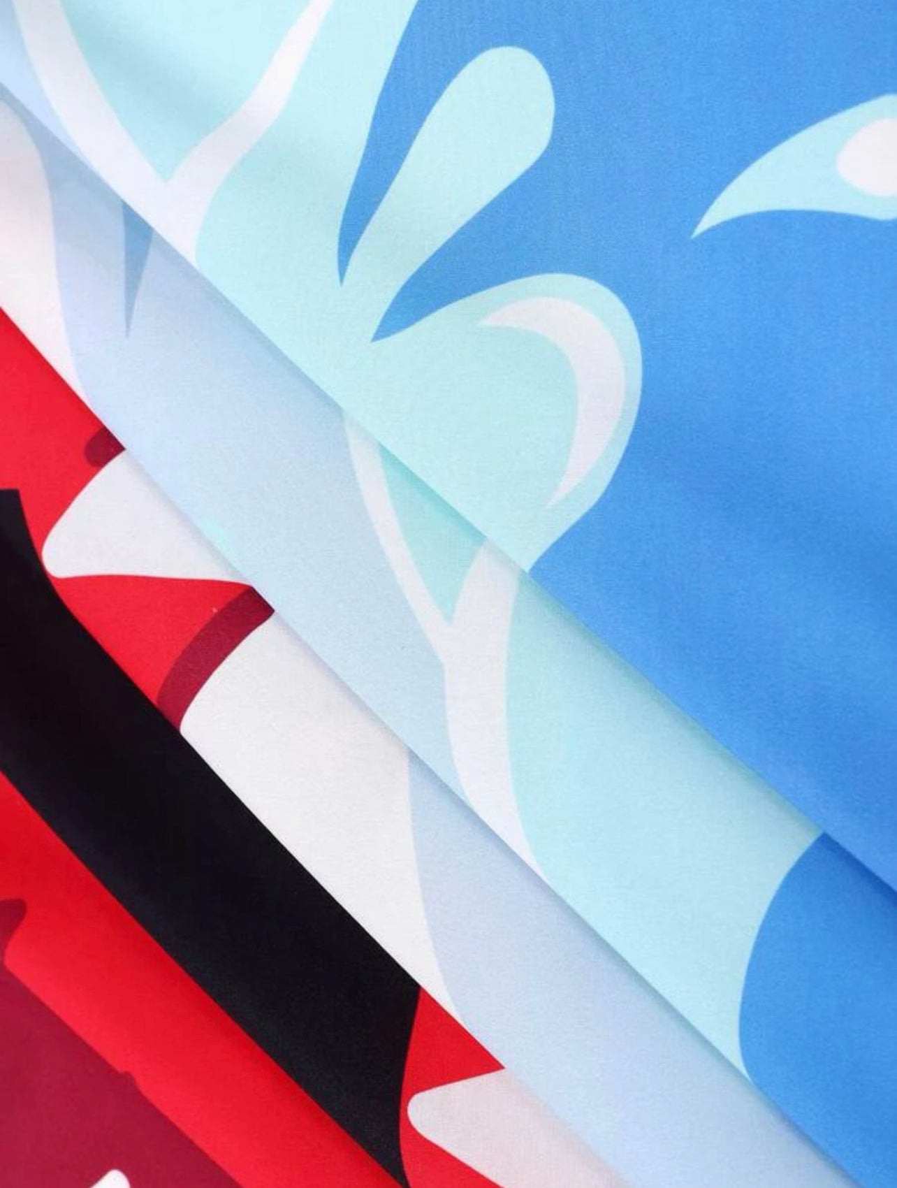 Cartoon Shark Beach Blanket