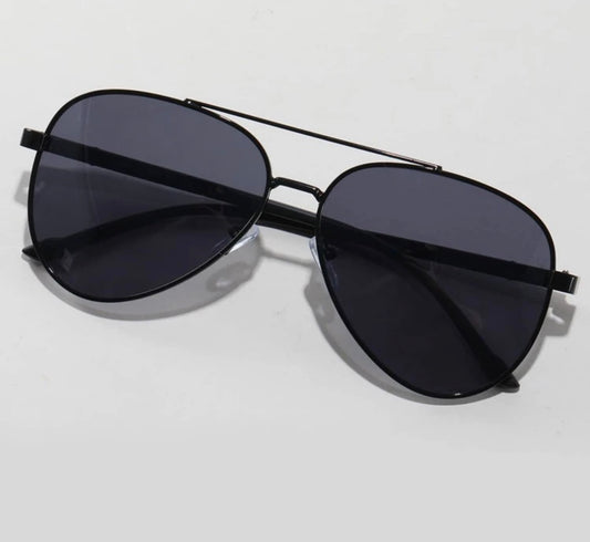 Metal frame tinted lens sunglasses - Christina’s unique boutique LLC