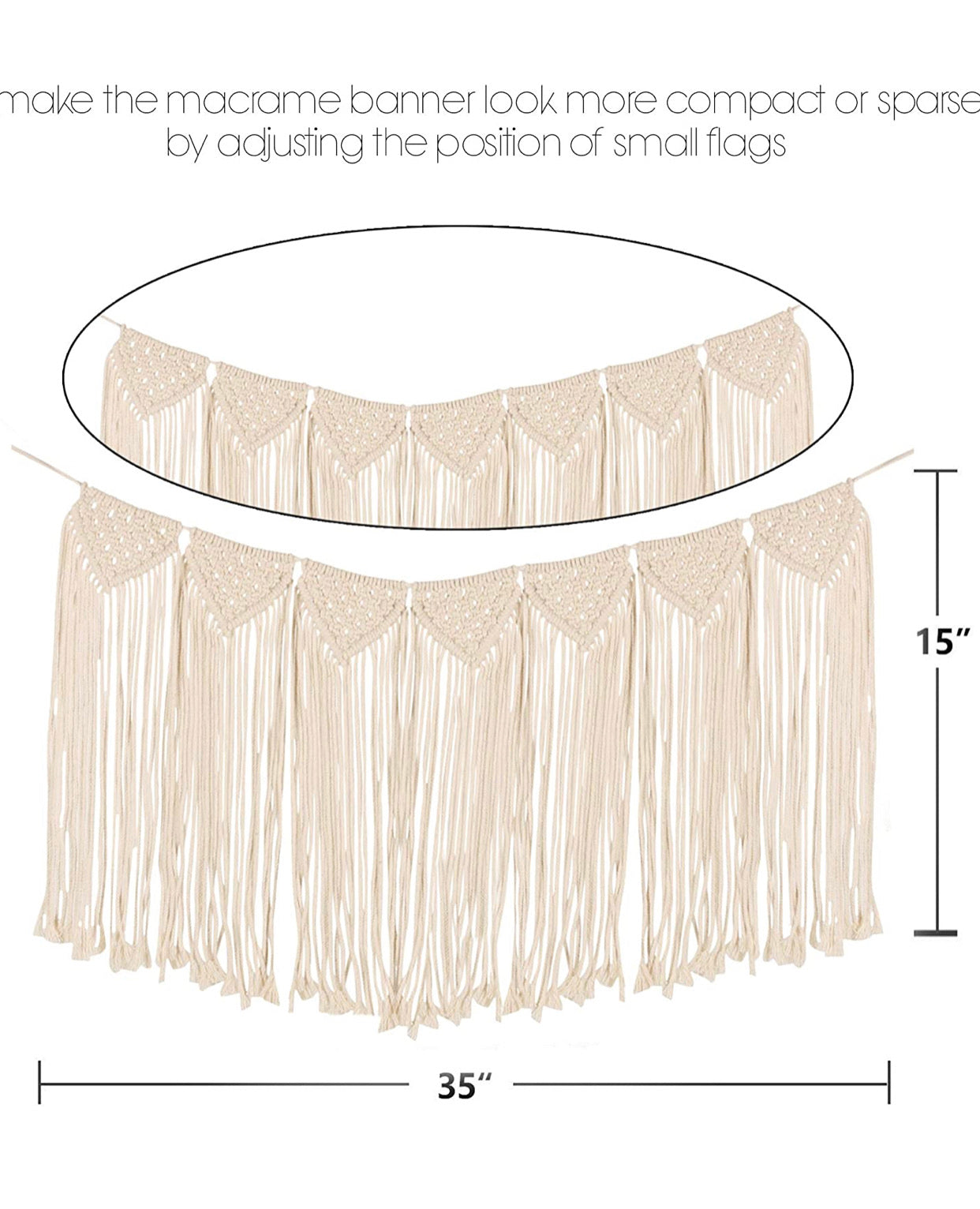 Cream macrame wall hanging - Christina’s unique boutique 