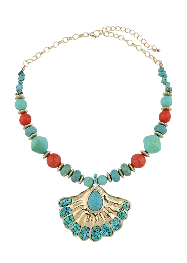 Layer Illusion Wire Statement Necklace