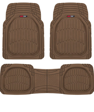 Black FlexTough Contour Liners-Deep Dish Heavy Duty Rubber Floor Mats