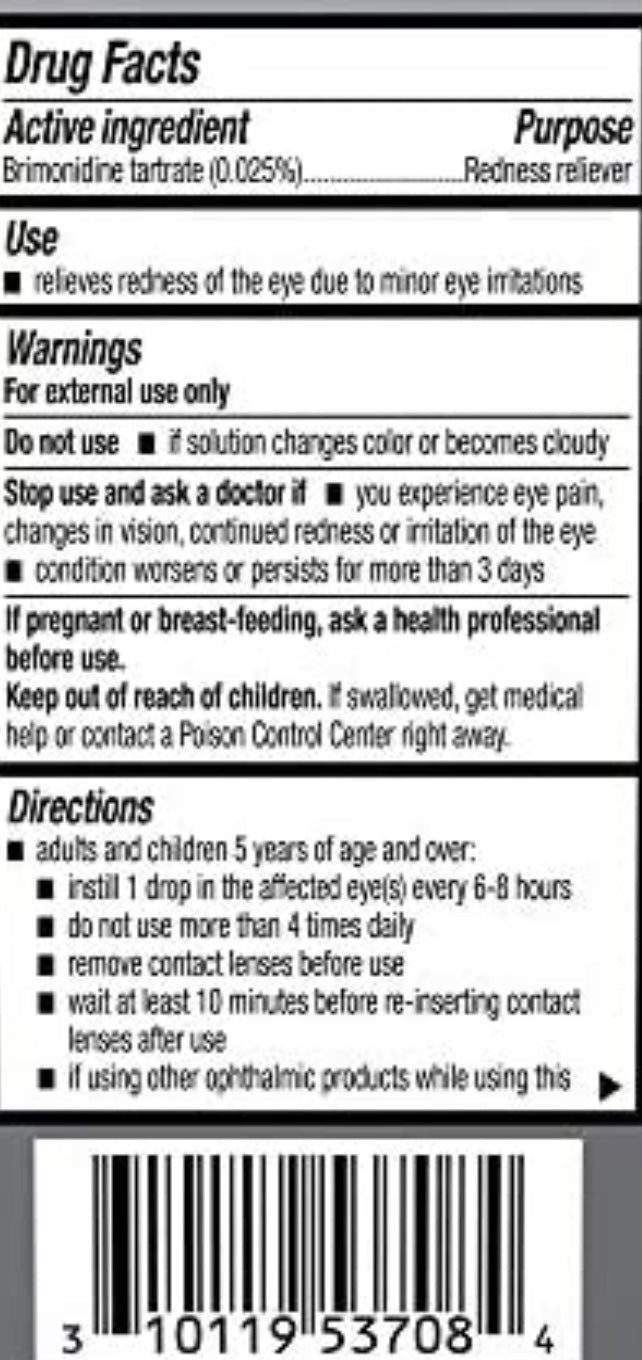 Redness Reliever Eye Drops