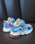 Toddler boys colorblock velcro strap chunky sneakers