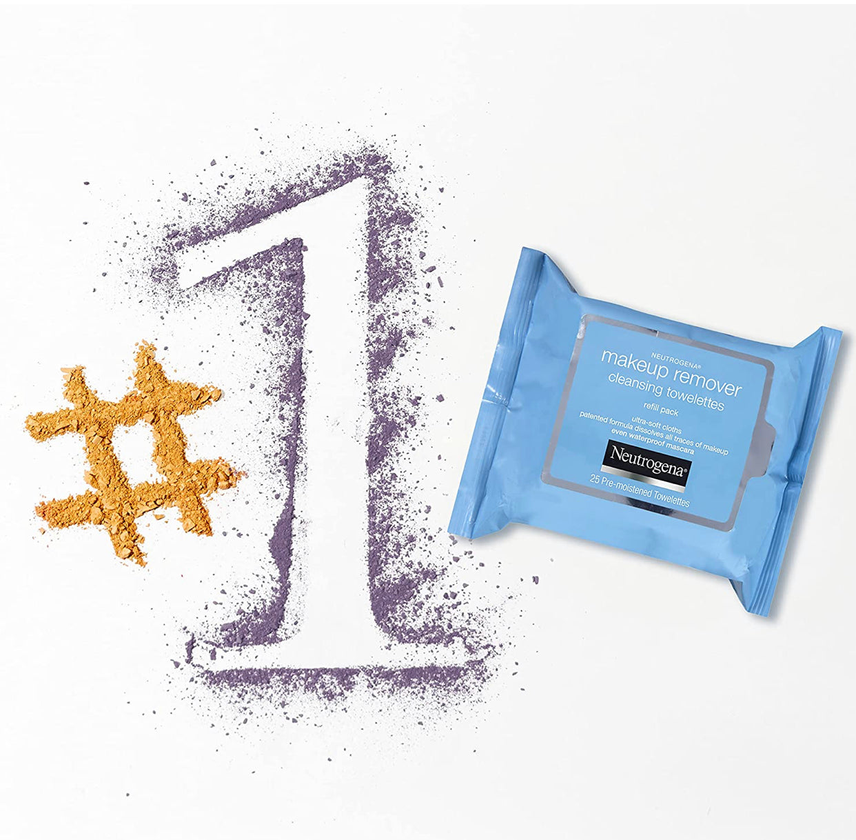 Neutrogena Day & Night Wipes with Makeup Remover Face Cleansing Towelettes & Night Calming Facial Cloths, Alcohol-Free Wipes