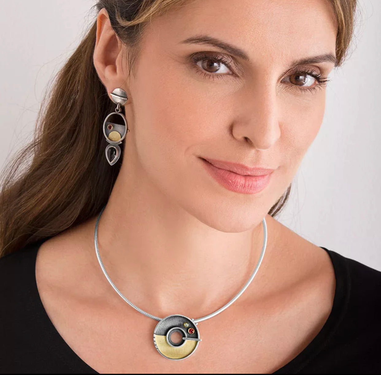 Tribal Oval Hanging Pear Earrings for Women