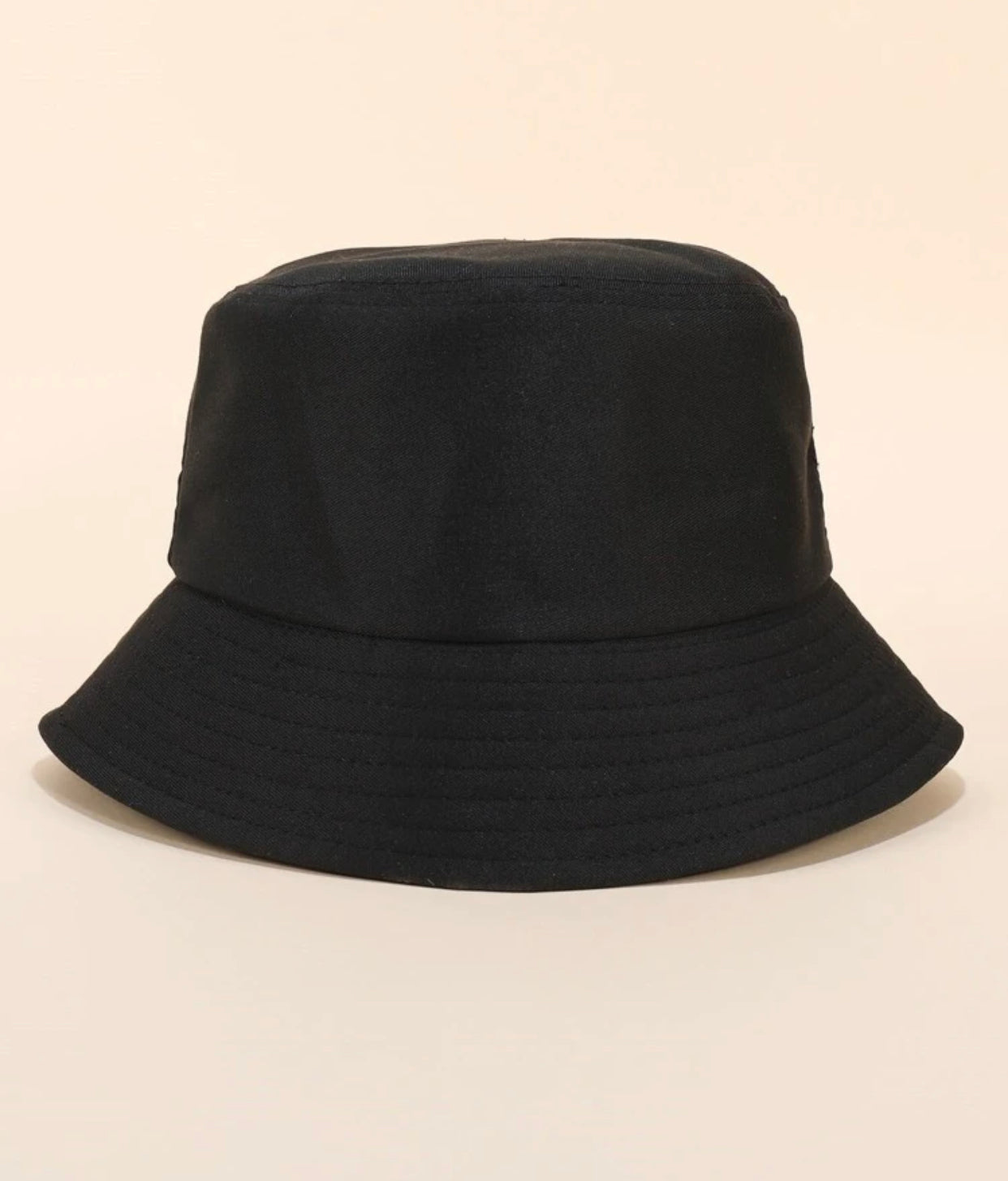 Unisex solid bucket hat