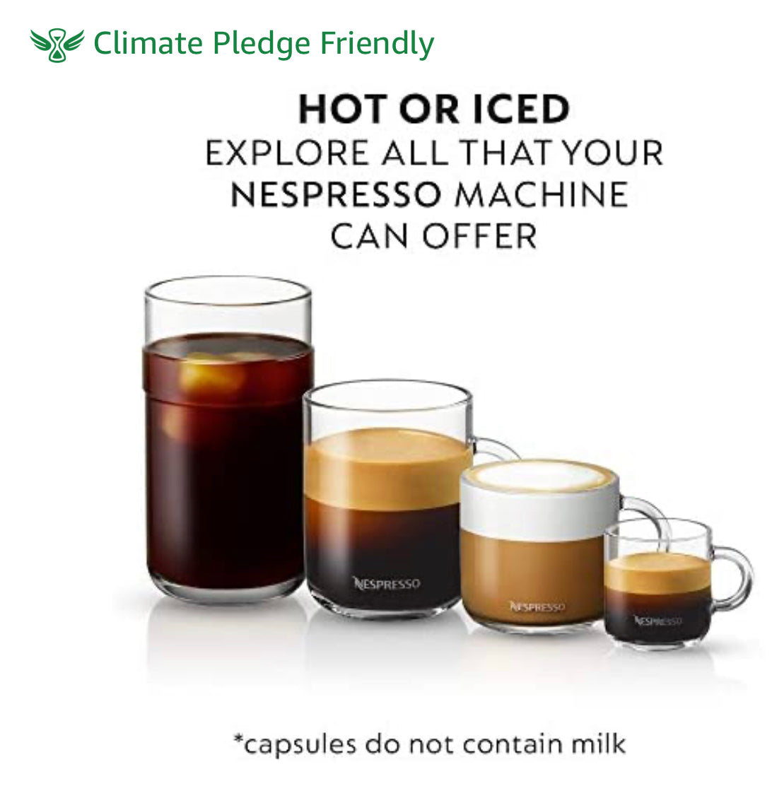 Nespresso Capsules VertuoLine, Barista Flavored Pack, Mild Roast Coffee, 30 Count Coffee Pods, Brews 7.77 Ounce