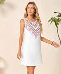 Geo print tank top