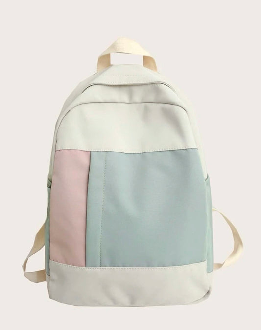 Minimalist colorblock backpack
