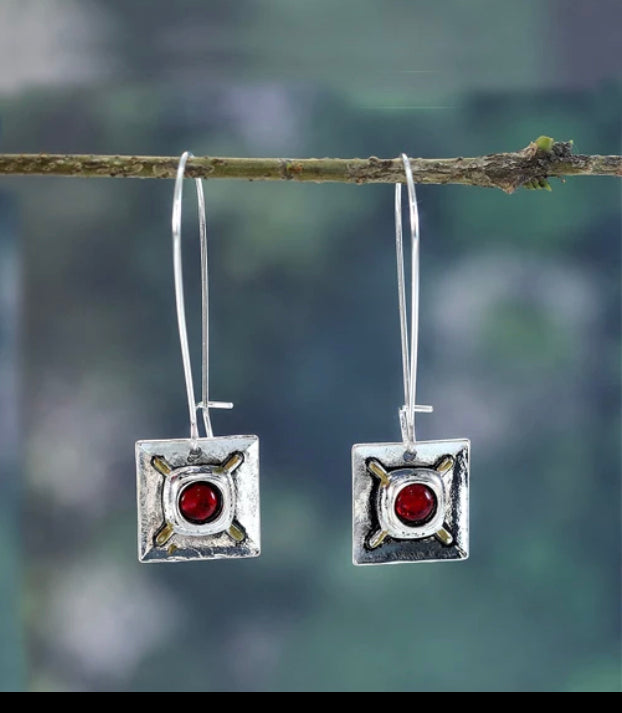 Opalite citrine inspired earrings - Christina’s unique boutique LLC