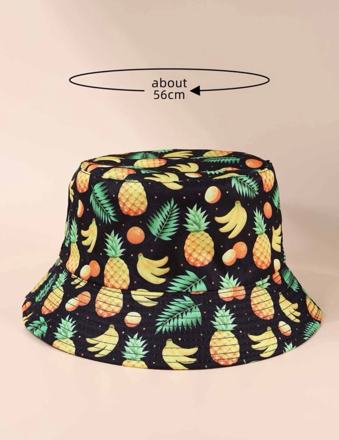 Fruit Print Bucket Hat