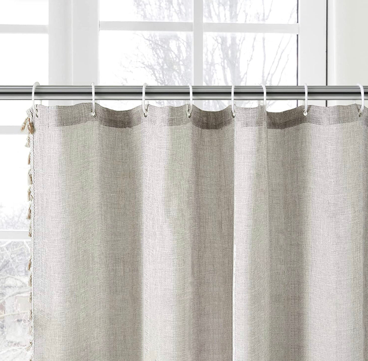 Modern Farmhouse Shower Curtain