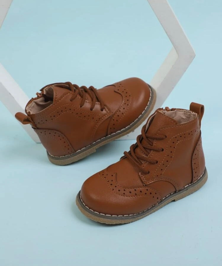 Toddler boys hollow out lace