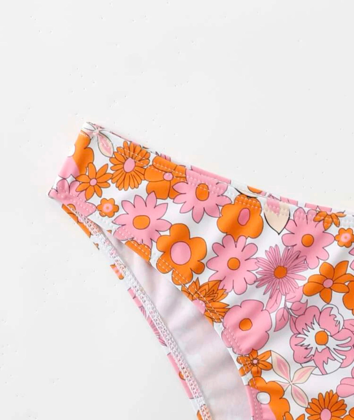 Random floral print bikini bottom