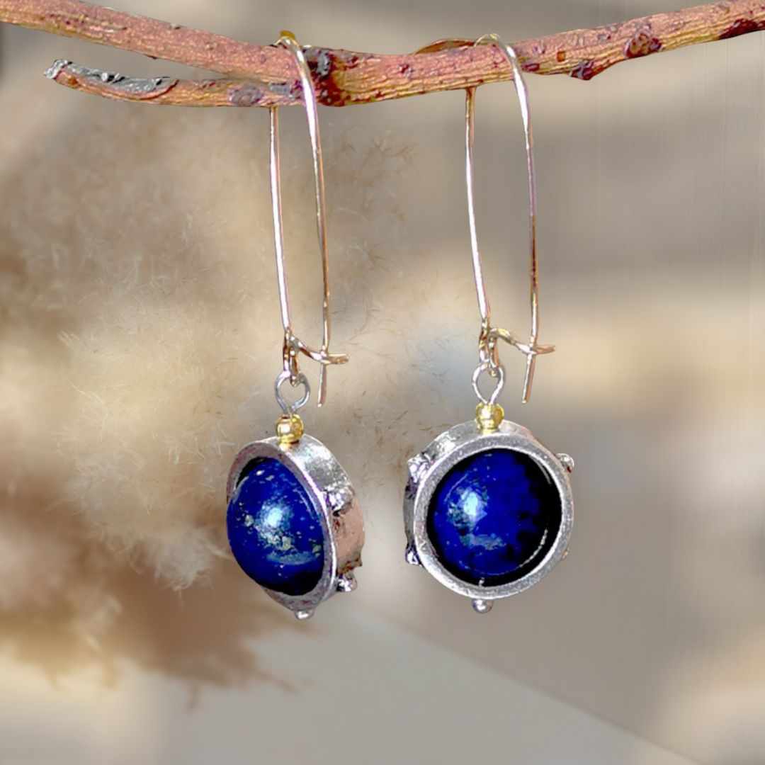 Creative Beads Rotating Drop Earrings for Women Fashion Jewelry Vintage Statement Dangle Earings