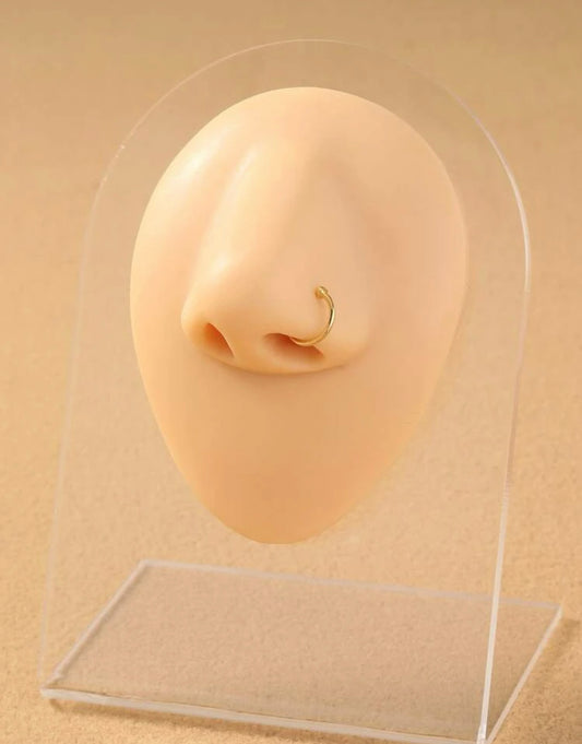 Geometric decor nose ring