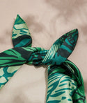 Plant print bandana