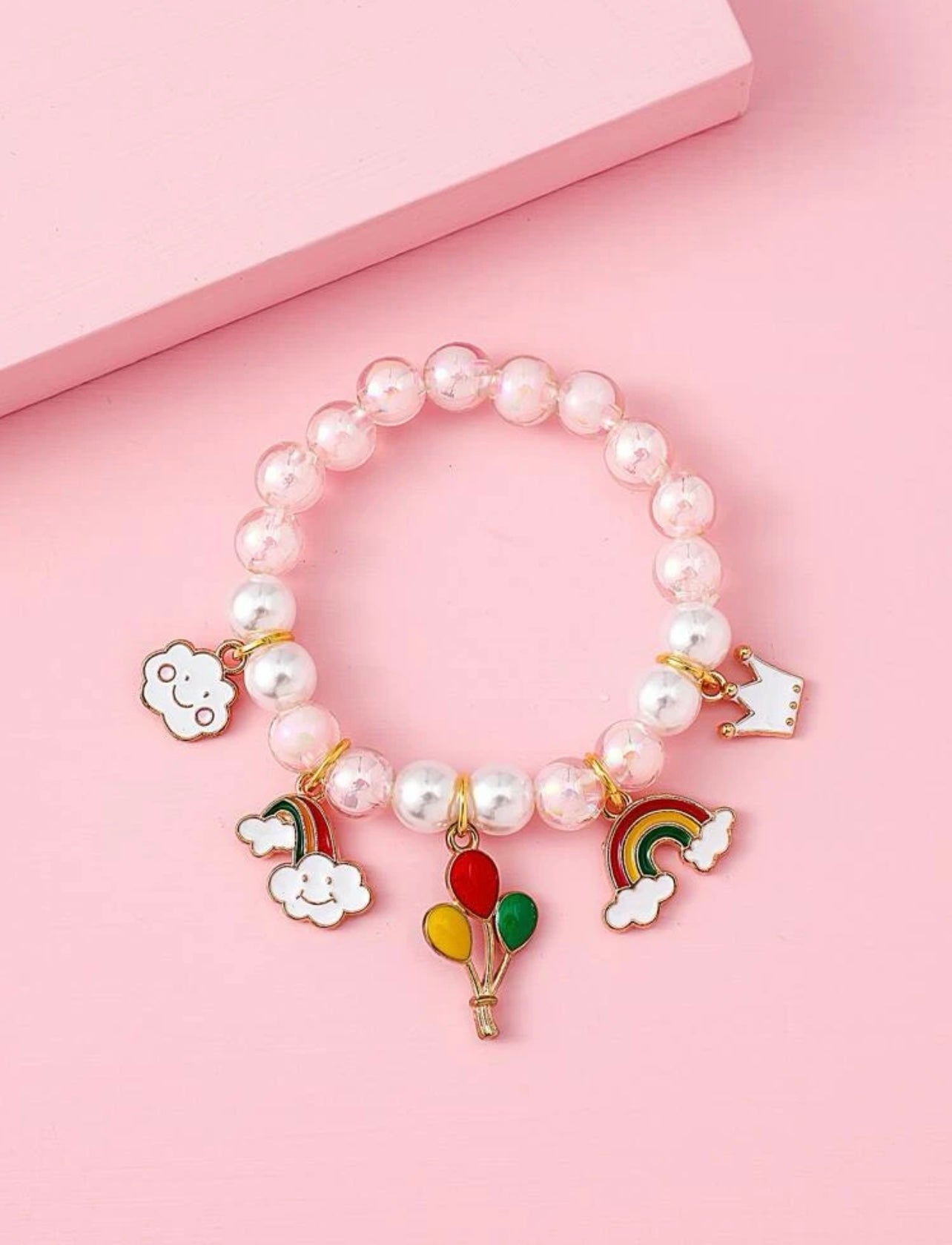 Toddler Girls Beaded Bracelet