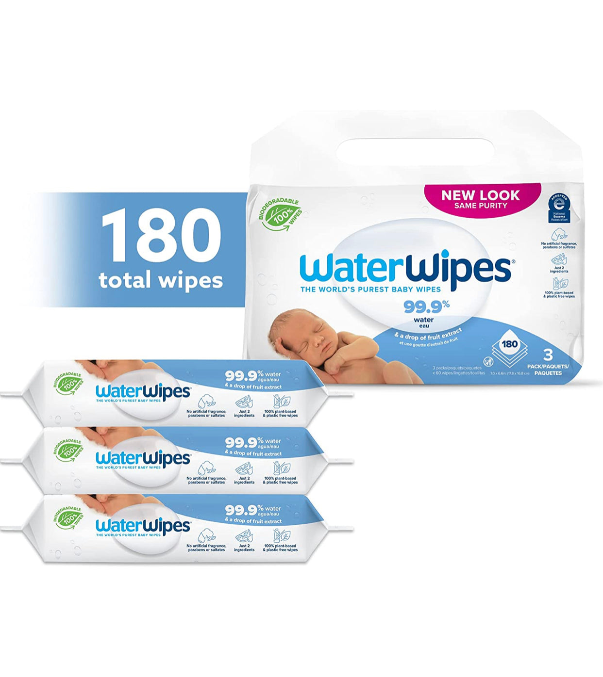 WaterWipes Biodegradable