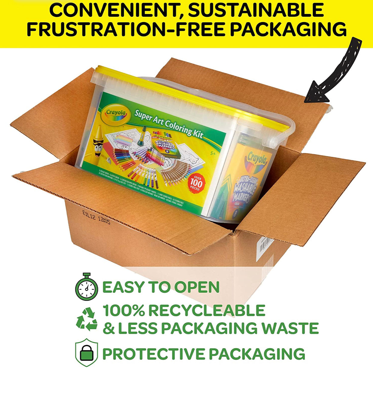 Crayola Super Art Kit 100pc+