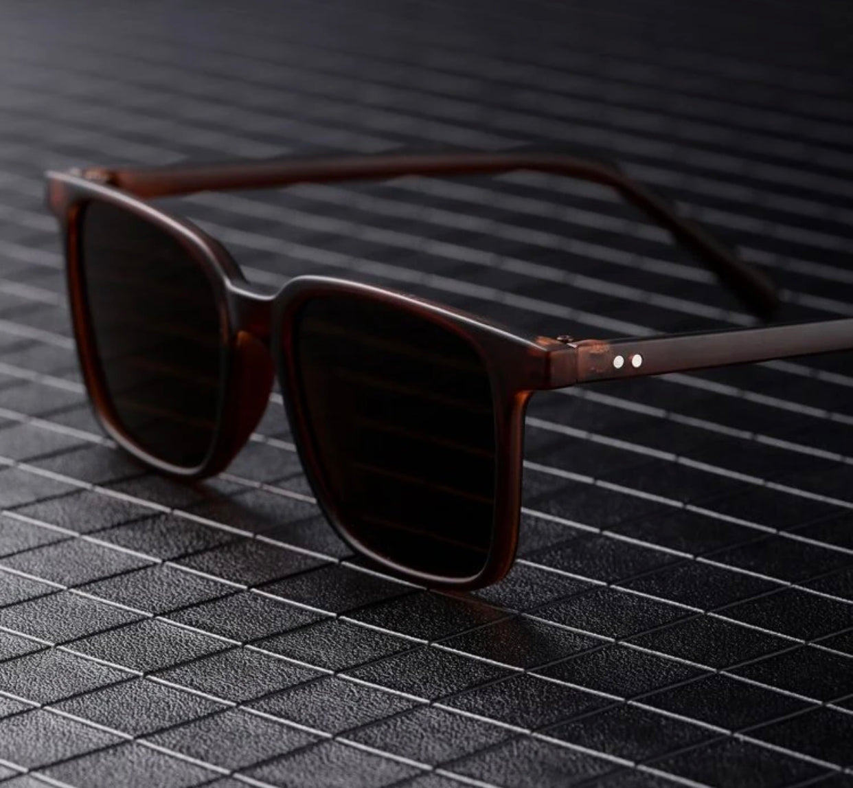 Men’s brown polarized sunglasses - Christina’s unique boutique LLC
