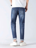 Men’s solid straight leg jeans - Christina’s unique boutique LLC