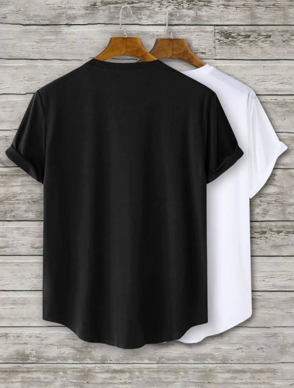 Men’s 2 pack solid crew neck tee