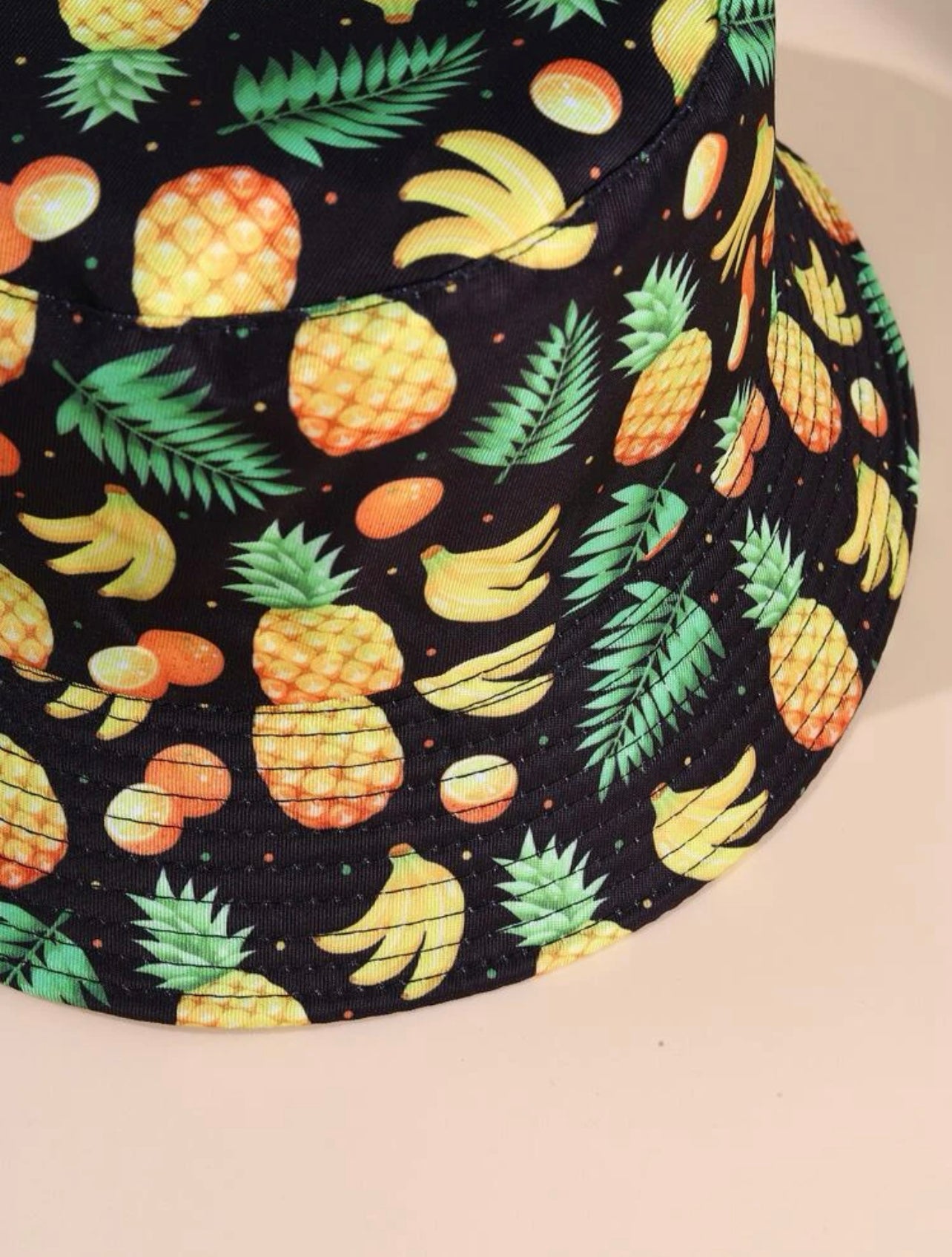 Fruit Print Bucket Hat