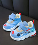 Toddler boys colorblock velcro strap chunky sneakers