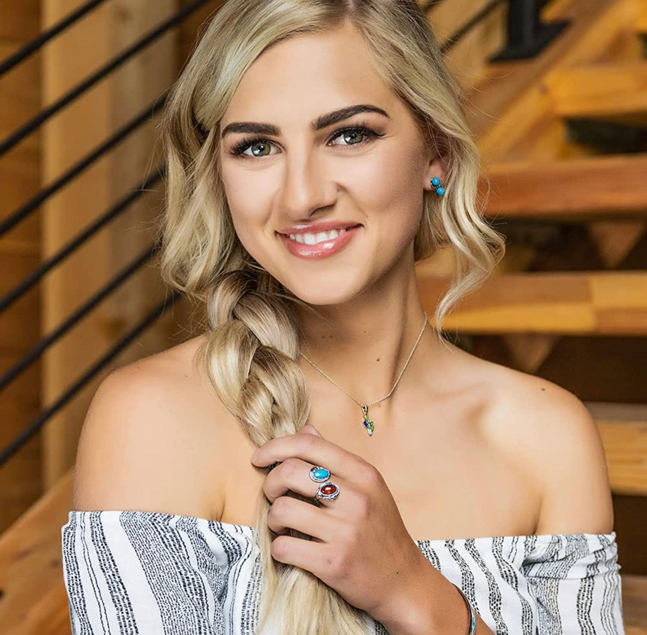 Western Lifestyle Inspired OSFM Wrap Ring