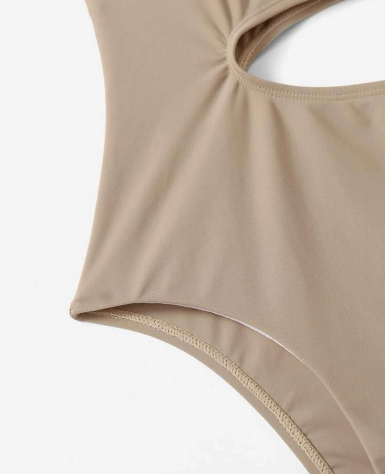 Girls cut-out one piece swimsuit with beach skirt