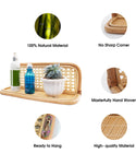 Rattan Wall Shelf