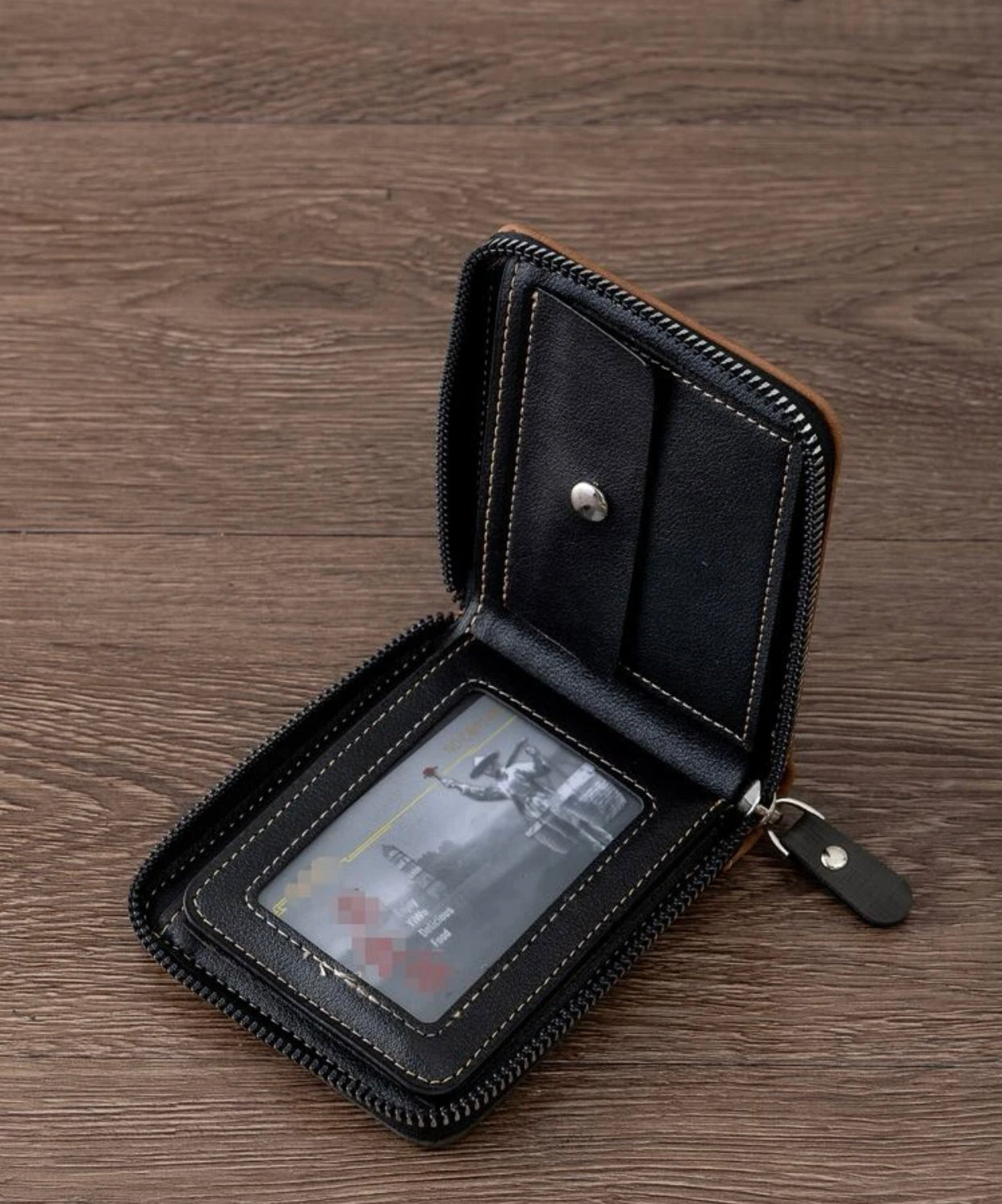 Men’s letter graphic small wallet