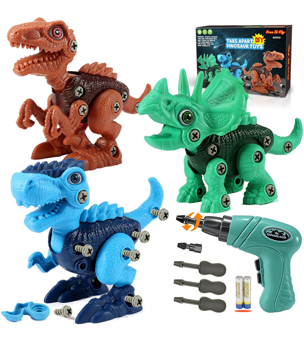 Kids Toys Stem Dinosaur Toy: Take Apart Dinosaur Toys