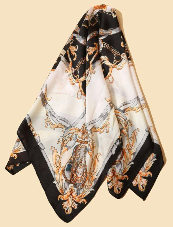 Chain print bandana