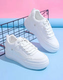 Minimalist lace up front skate shoes