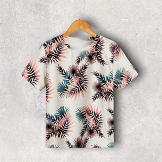 Boys tropical print tee