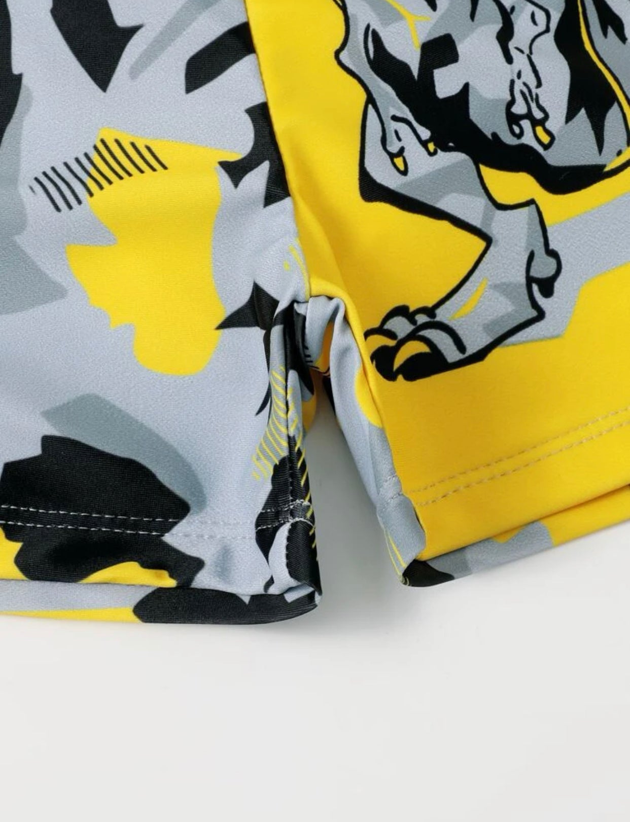 Toddler boys dinosaur & graphic print swim shorts