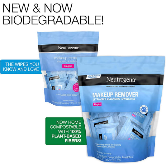 Neutrogena Makeup Remover Facial Cleansing Towelette Singles