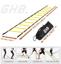 GHB Pro Agility Ladder Agility Training Ladder Speed 12 Rung 20ft with Carrying Bag